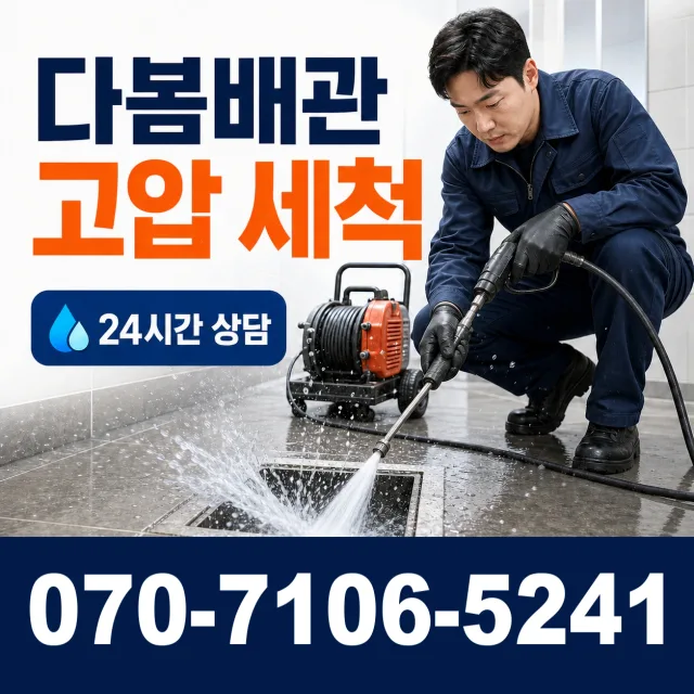 충남 아산시 송악면 외암리 하수구막힘 상담 이미지 4
